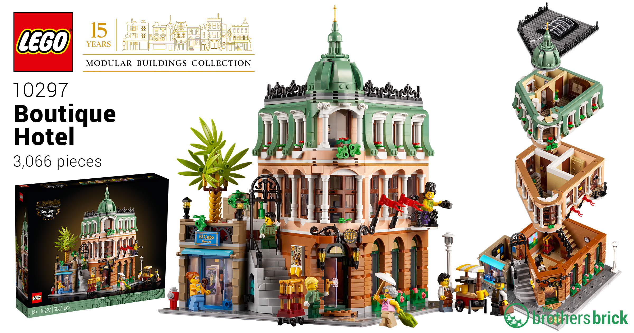 LEGO 10297 Boutique Hotel officially unveiled as the latest 