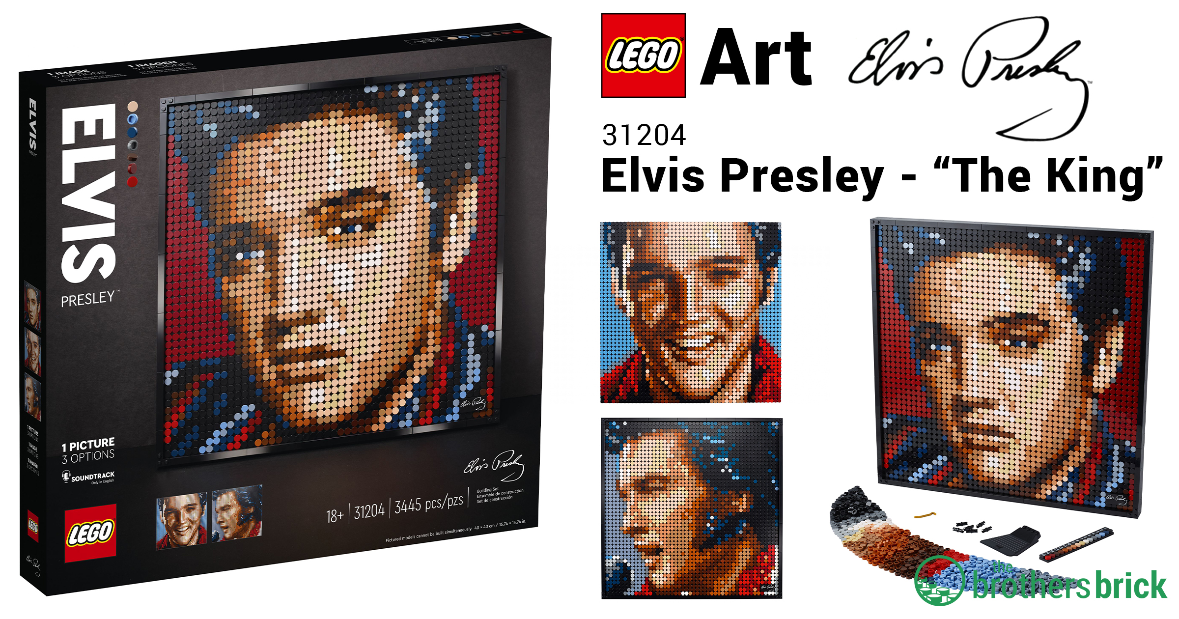 LEGO reveals 31204 Elvis Presley - 