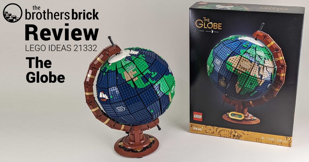 LEGO Ideas 21332 The Globe: Cartography done right [Review] - The ...