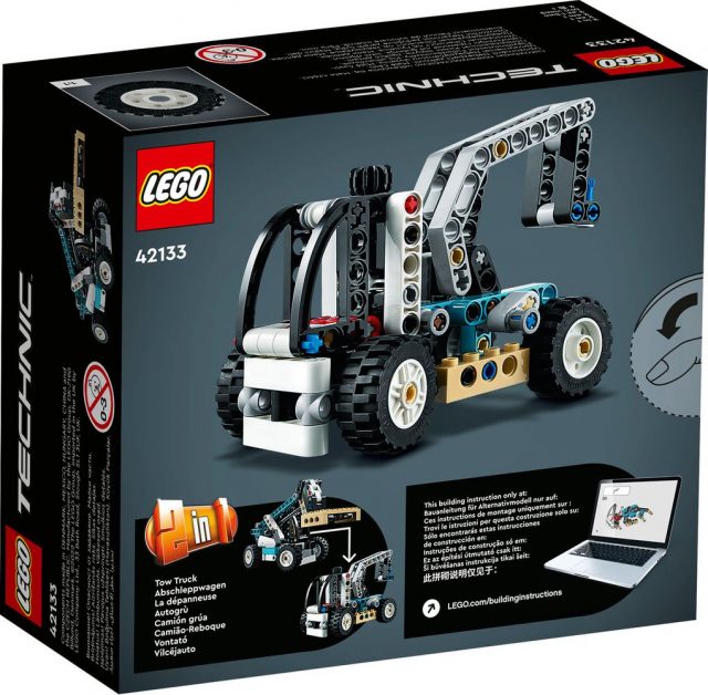 LEGO Technic 42133 Telehandler (2) - The Brothers Brick | The