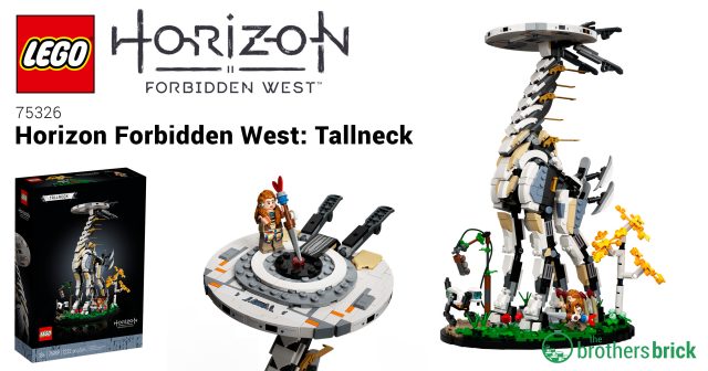 LEGO reveals 76989 Horizon Forbidden West: Tallneck based on the