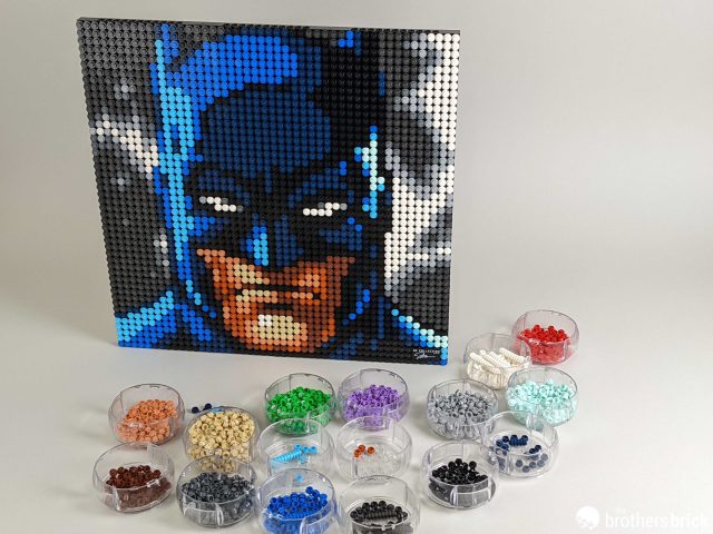 LEGO Art 31205 DC Jim Lee Batman Collection - Plenty of black and