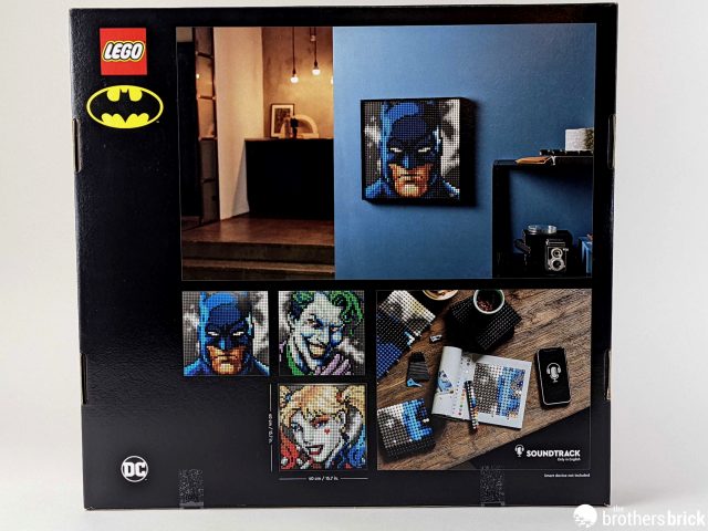 LEGO Art 31205 DC Jim Lee Batman Collection - Plenty of black and