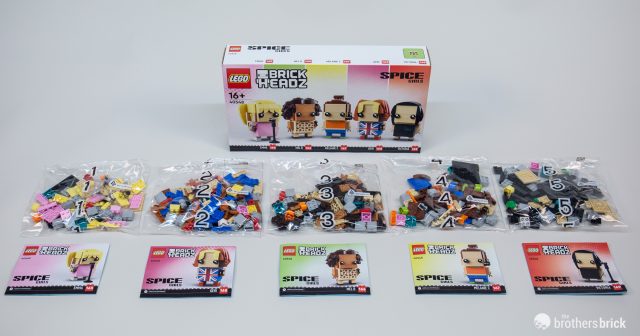 Spice up your life with LEGO BrickHeadz 40548 Spice Girls Tribute