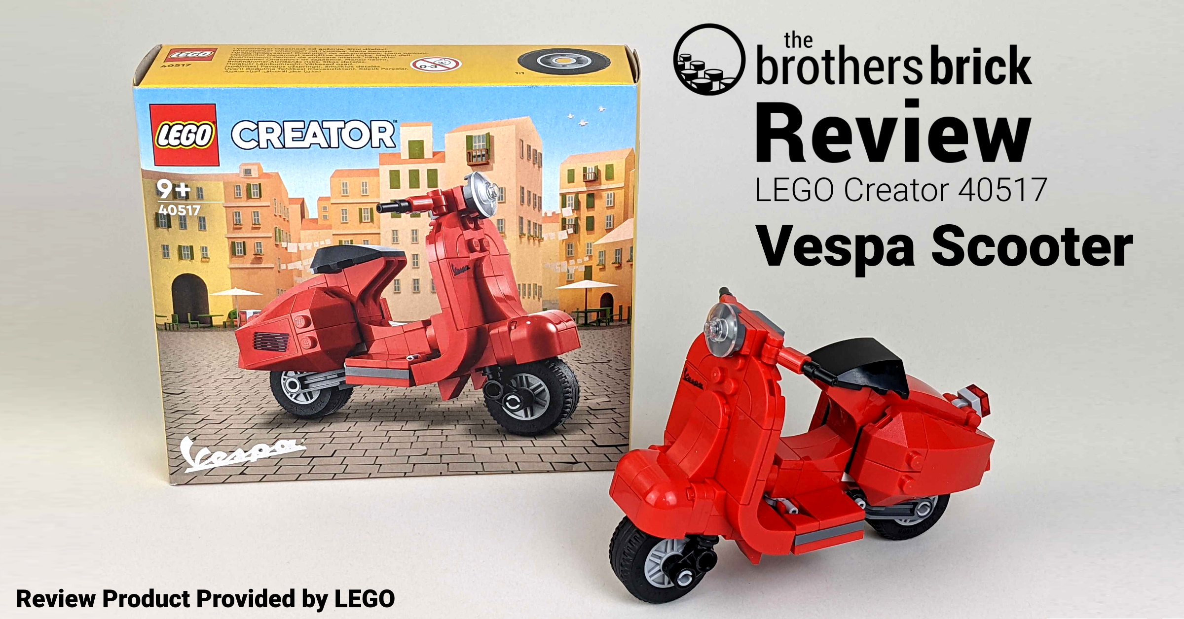 LEGO Creator 40517 Vespa Scooter - 