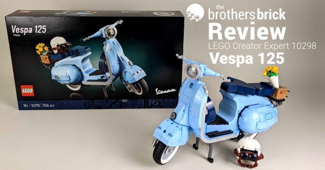 はーページ LEGO Creator Expert 10298 Vespa 125 - On the road again [Review
