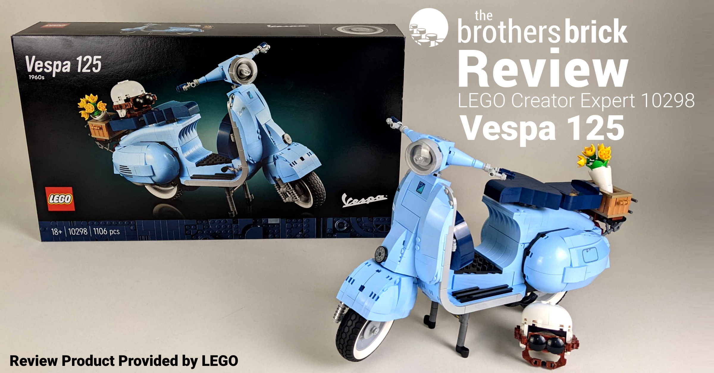 LEGO Creator Expert 10298 Vespa 125 - On the road again [Review
