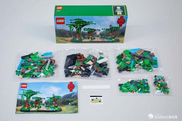 LEGO Gift with Purchase 40530 Jane Goodall Tribute [Review] - The