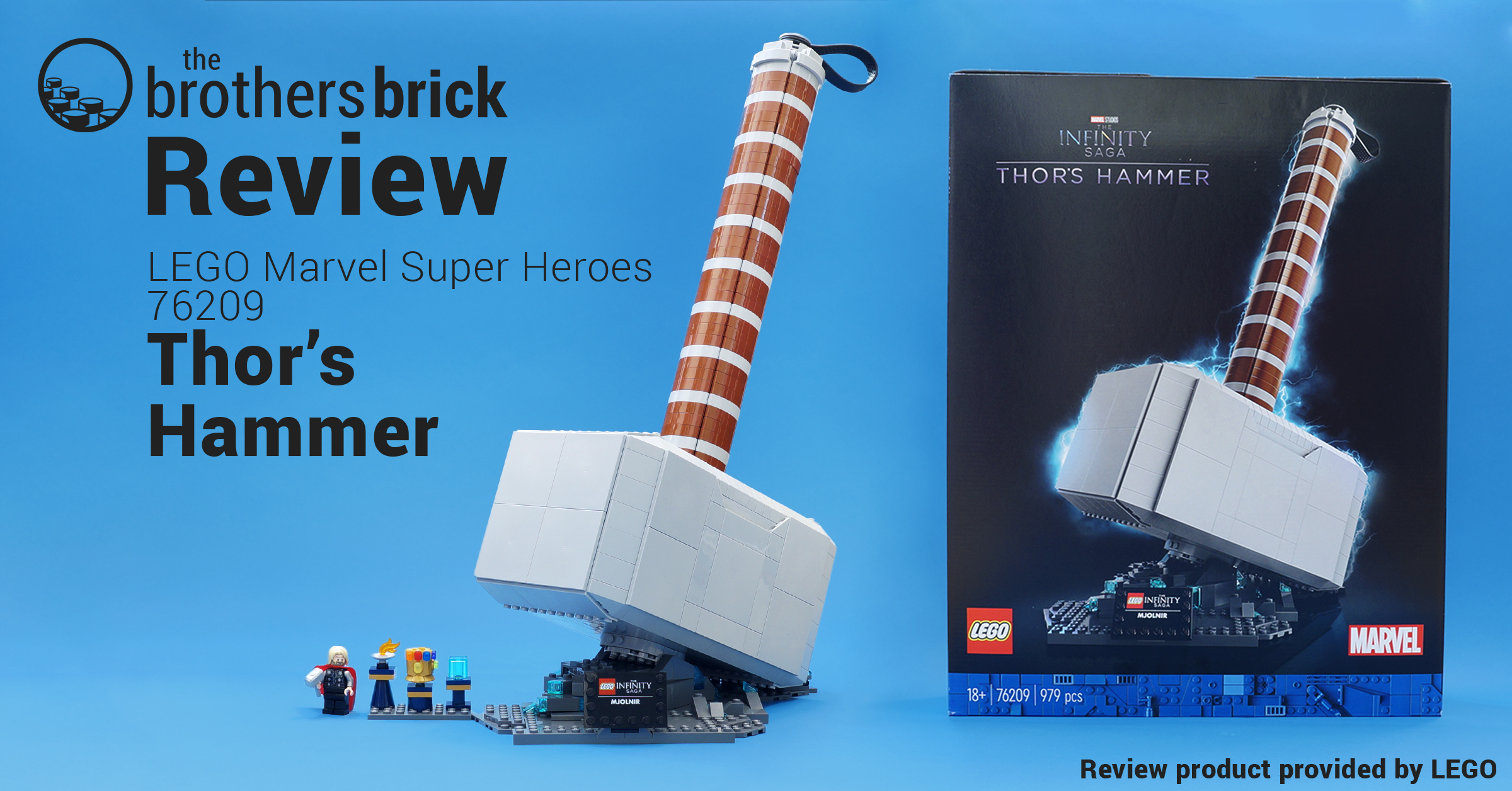 メダル LEGO Marvel Superheroes 76209 Thor's Hammer [Review] - The