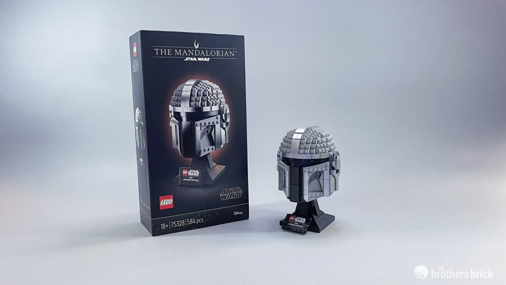 LEGO Star Wars Helmets: 75343 Dark Trooper, 75328 The Mandalorian