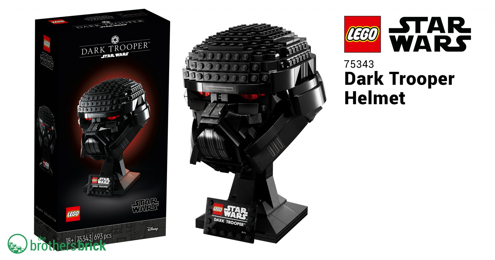 LEGO reveals 75343 Dark Trooper Helmet for Spring 2022 [News] - The ...