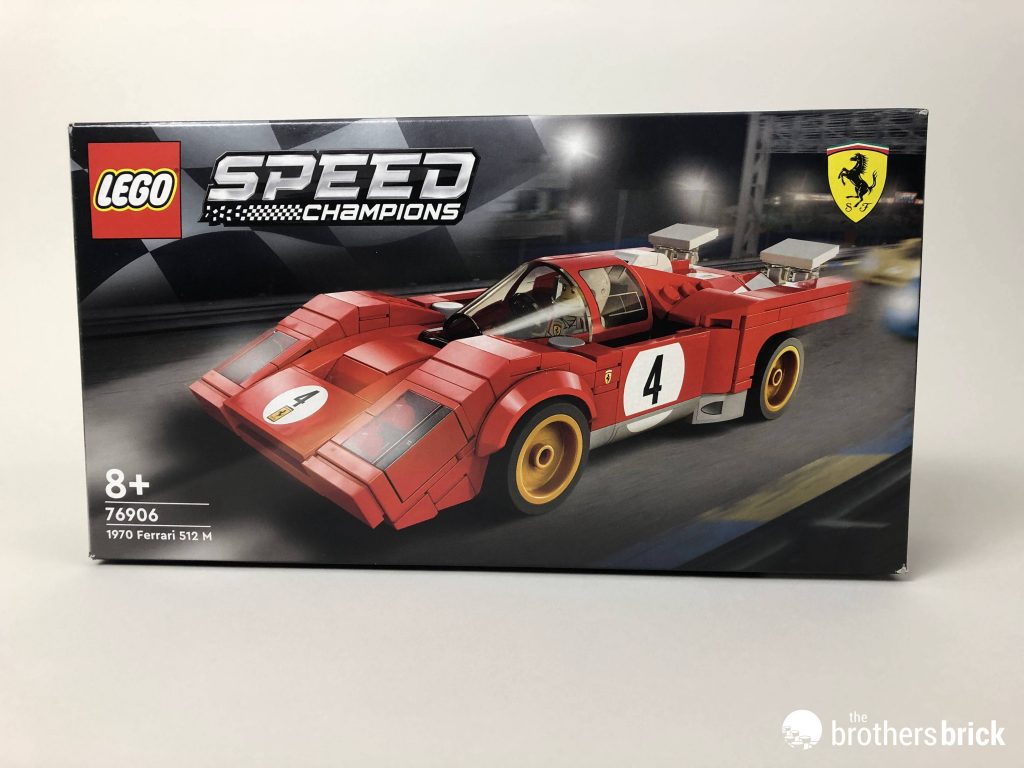 LEGO Speed Champions 76906 1970 Ferrari 512M, 76907 Lotus Evija