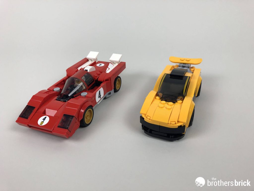 LEGO Speed Champions 76906 1970 Ferrari 512M, 76907 Lotus Evija