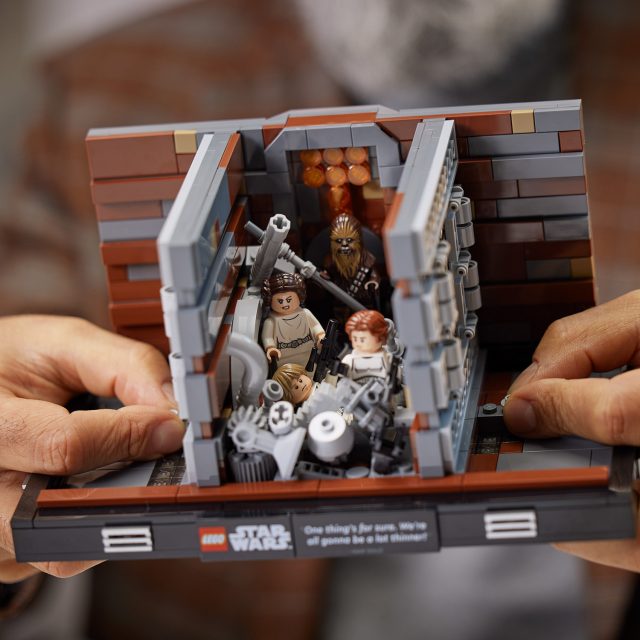 First look at LEGO Star Wars 75339 Death Star Trash Compactor as