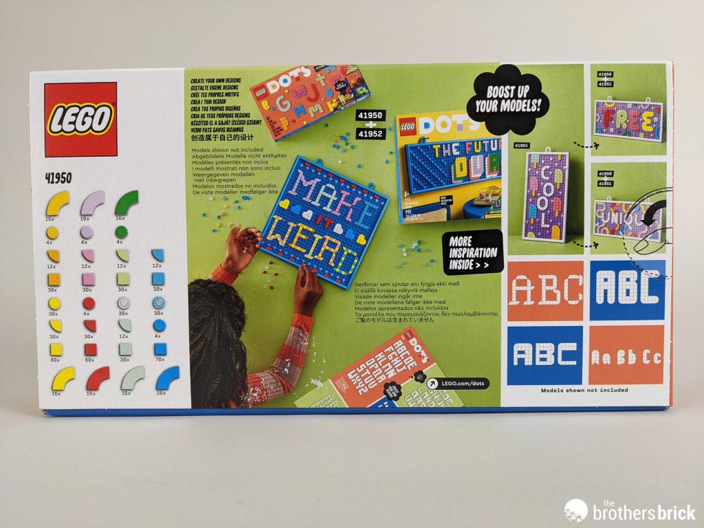 LEGO 41950 Lots of DOTS: Lettering - Just your type(face) [Review