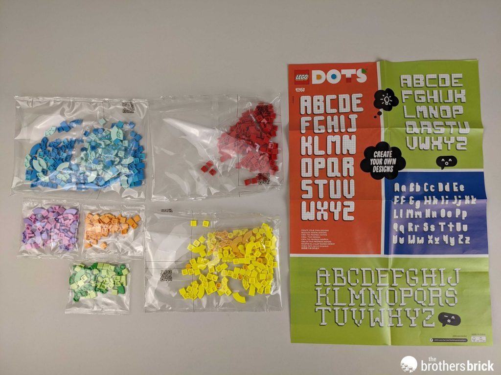 LEGO 41950 Lots of DOTS: Lettering - Just your type(face) [Review