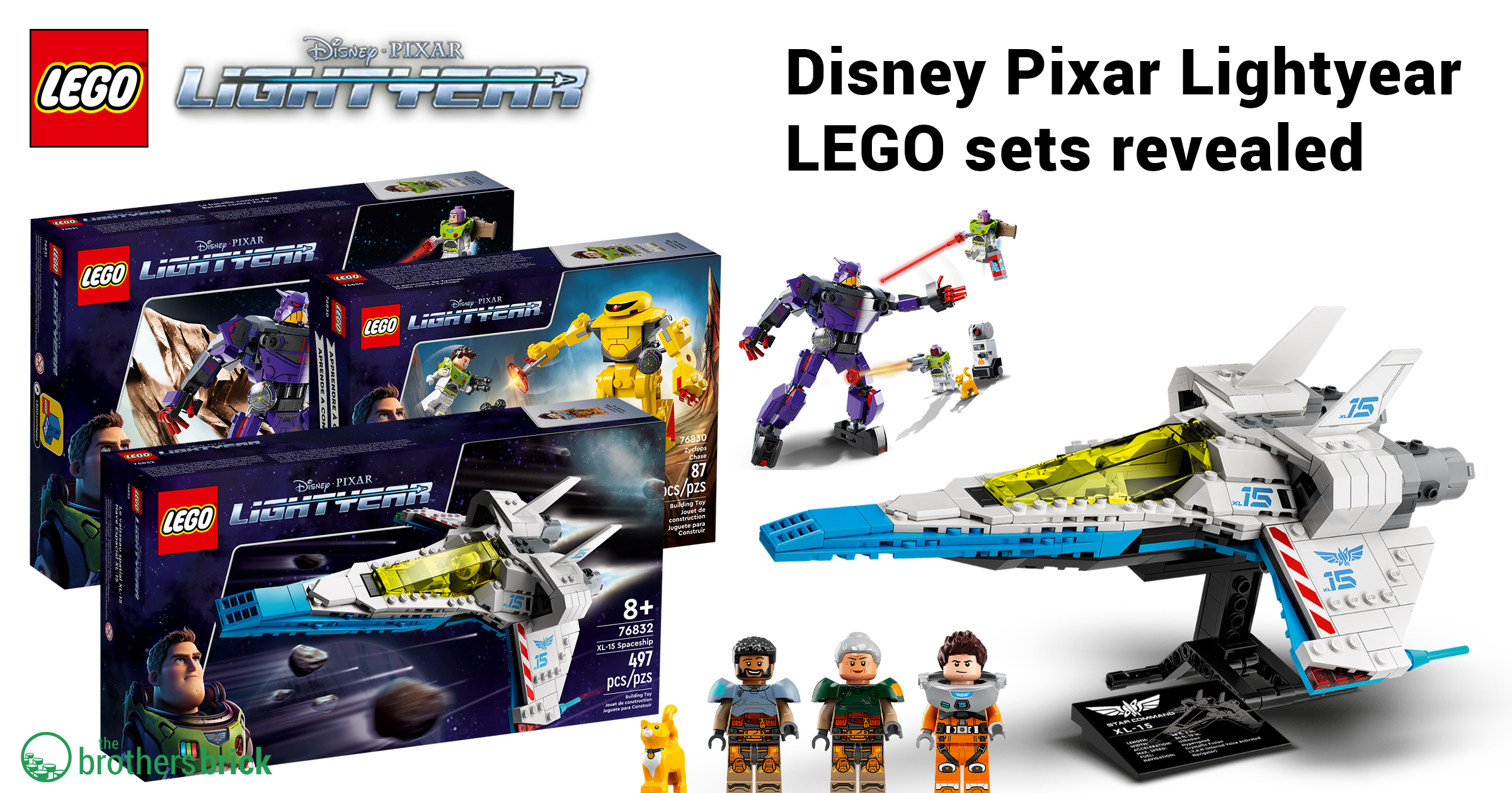 LEGO Disney Pixar Lightyear 2022 sets revealed - TBB Cover - The