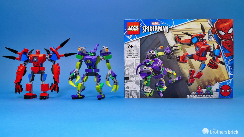 76219 Heroes Super Marvel LEGO ケンシン　ツーショ Spider-Man Mech Goblin Green & アイドル