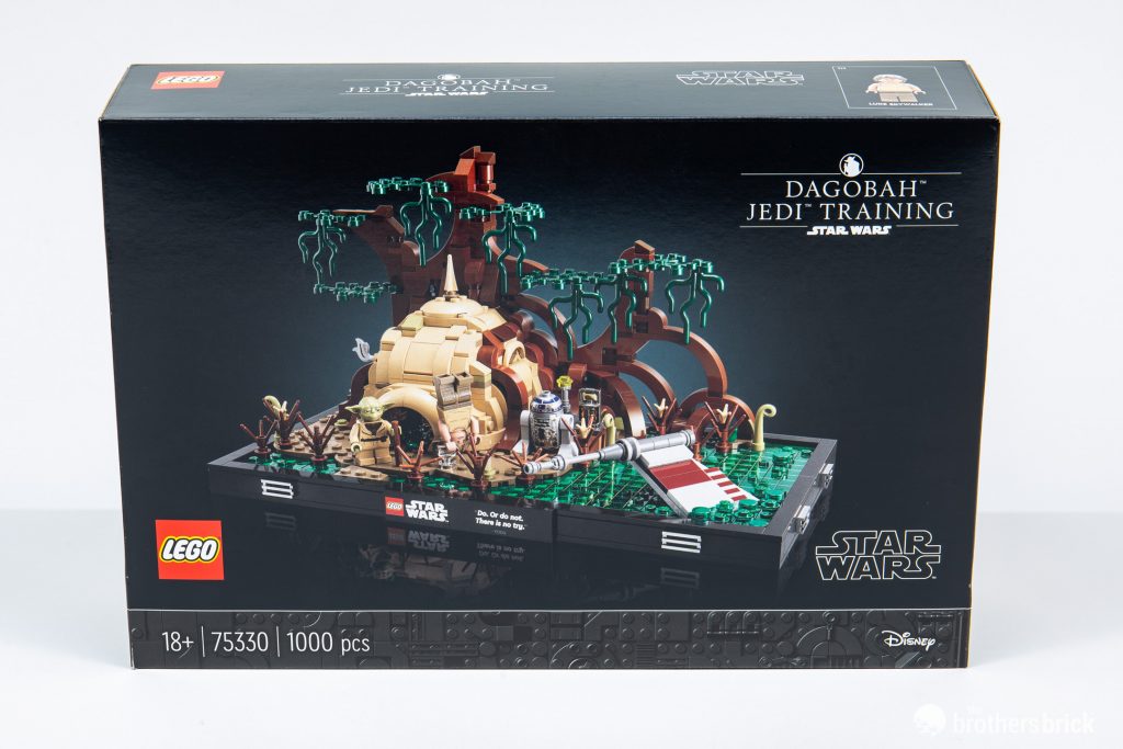 LEGO Star Wars Diorama Collection 75330 Dagobah Jedi Training