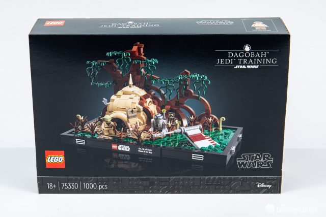 LEGO Star Wars Diorama Collection 75330 Dagobah Jedi Training