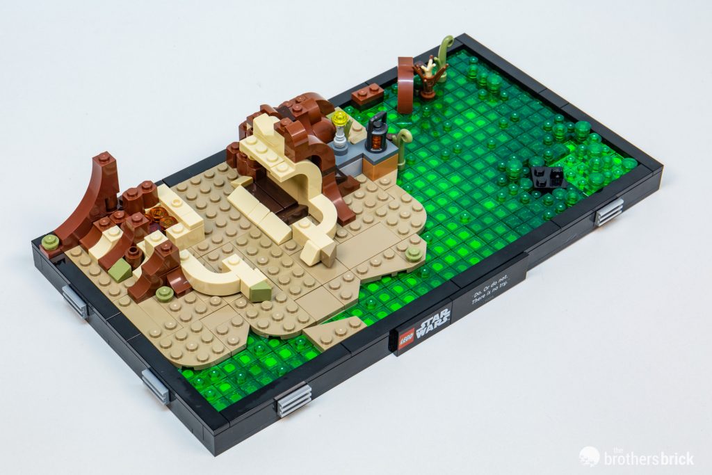 LEGO Star Wars Diorama Collection 75330 Dagobah Jedi Training