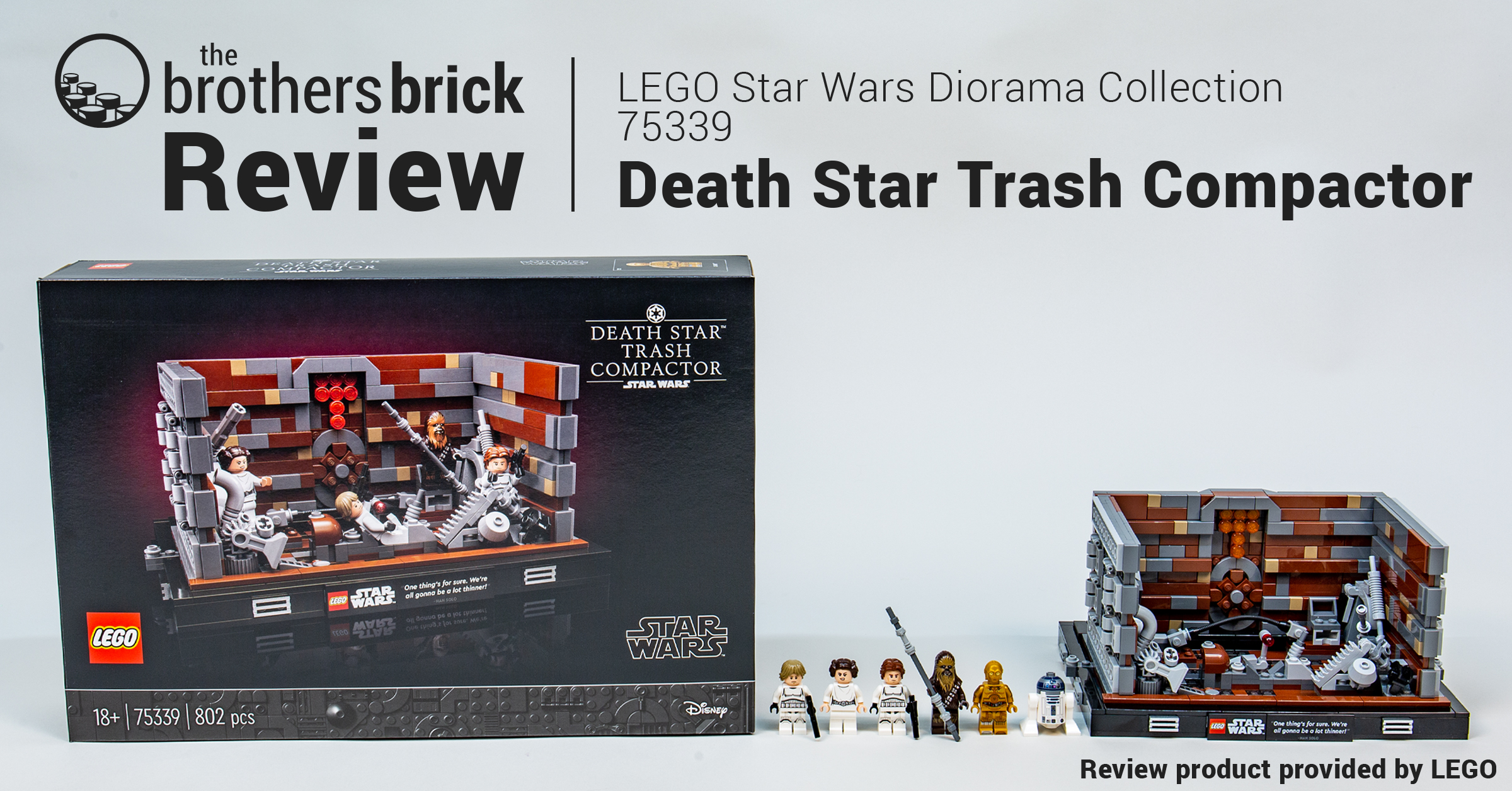 Introducing the LEGO Star Wars Diorama Collection: 75339 Death