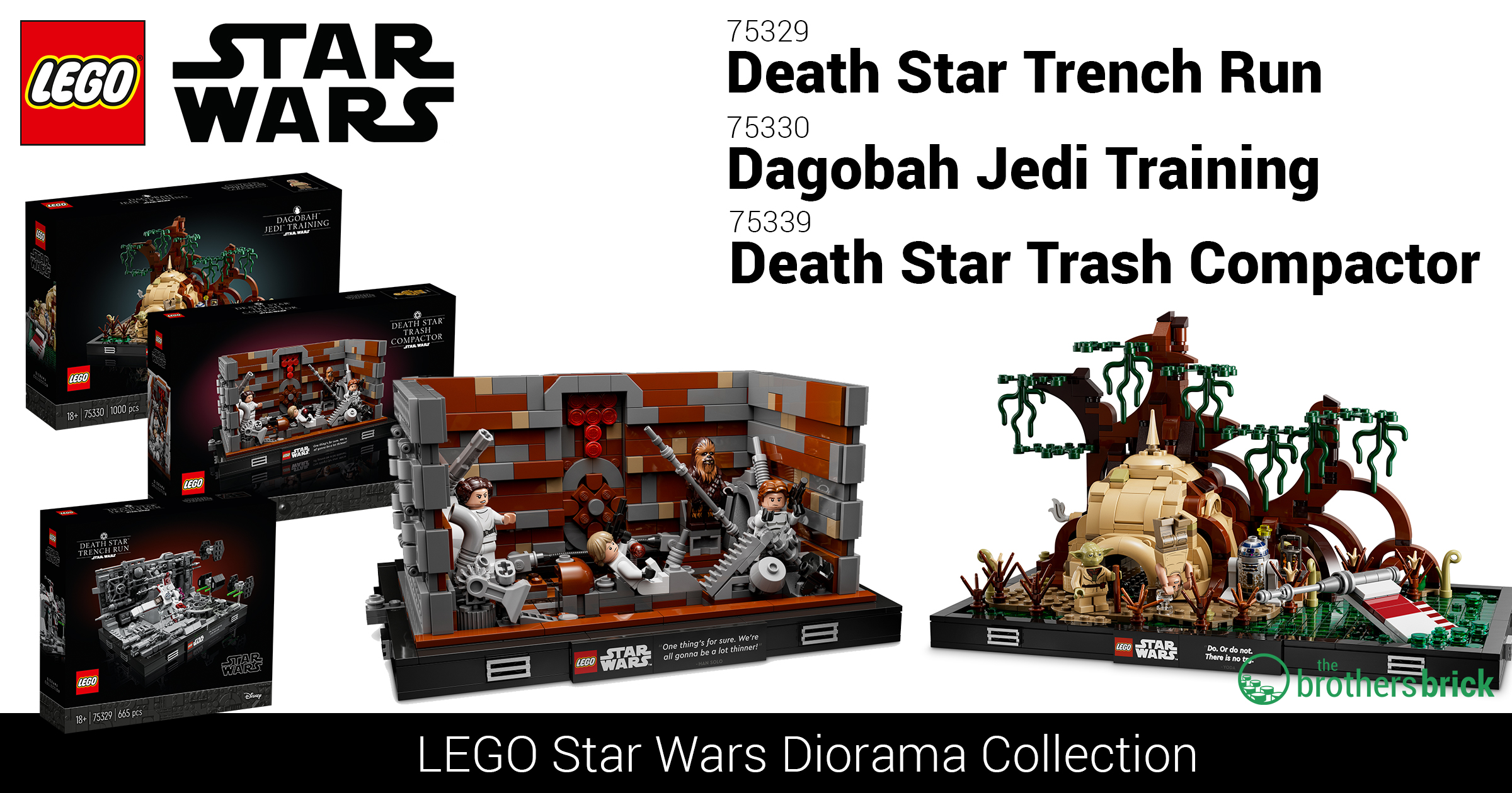 First look at LEGO Star Wars 75339 Death Star Trash Compactor as