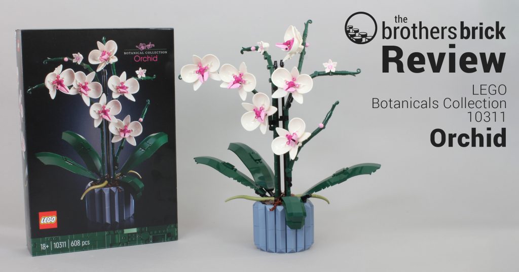 LEGO Botanical Collection 10311 Orchid - beauty comes in many
