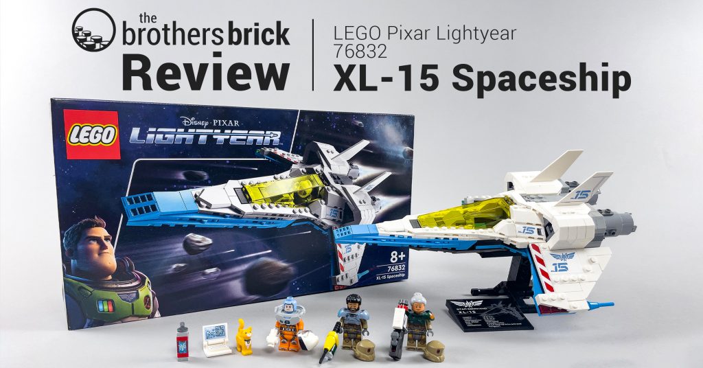 LEGO Disney·Pixar Lightyear 76832 XL-15 Spaceship [Review] - The