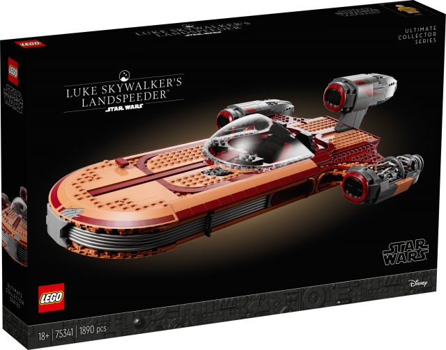LEGO Star Wars 75341 Luke Skywalker's Landspeeder revealed as next