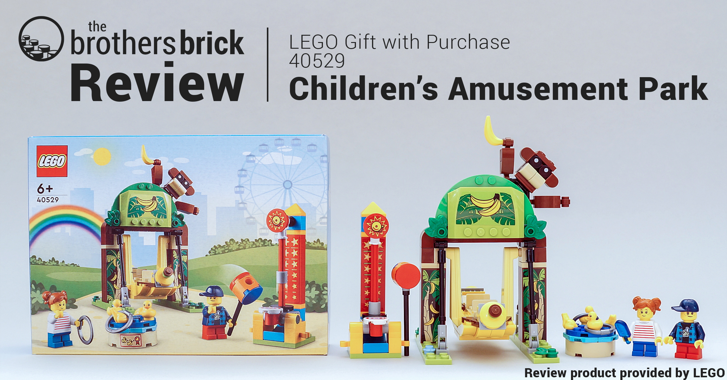 LEGO 40529 Children's Amusement Park: GWP for Children's Day 2022 LEGO 40529 Children's Amusement Park: GWP for Children's Day 2022
