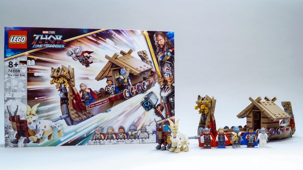 LEGO Thor Love and Thunder 76208 The Goat Boat [Review] - The