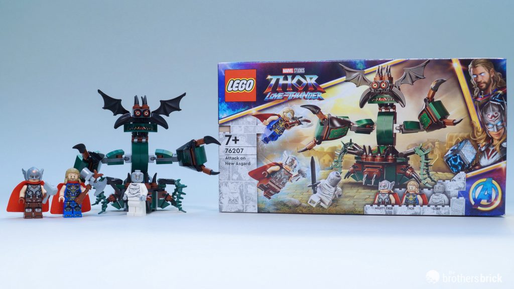 LEGO Thor Love and Thunder 76207 Attack on New Asgard [Review