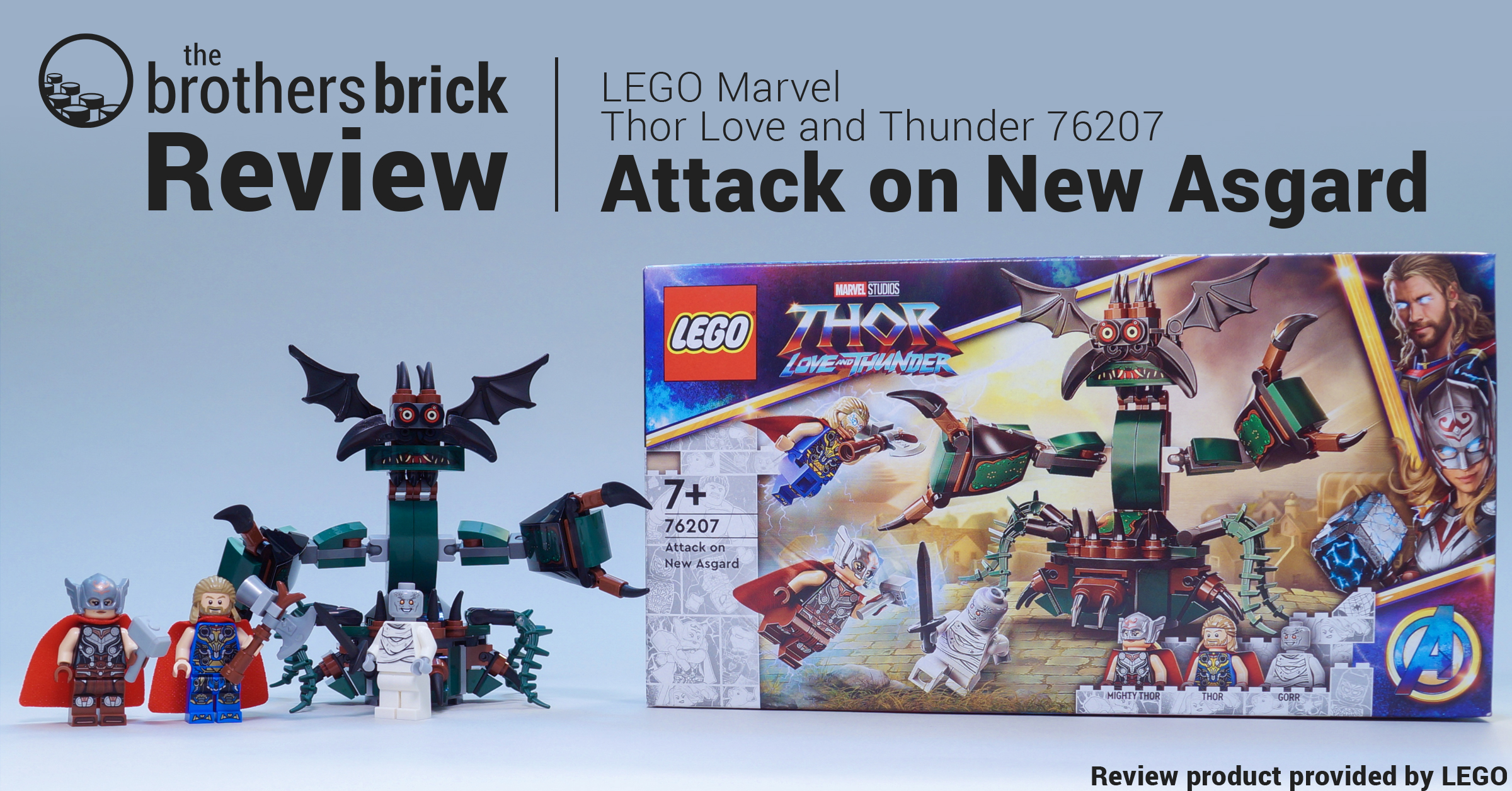 LEGO Thor Love and Thunder 76207 Attack on New Asgard [Review