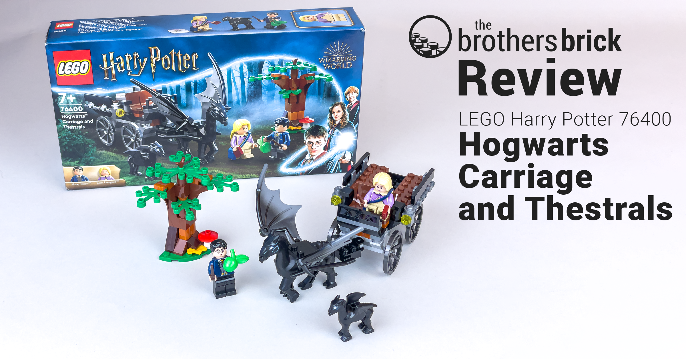LEGO Harry Potter 76400 Hogwarts Carriage and Thestrals [Review