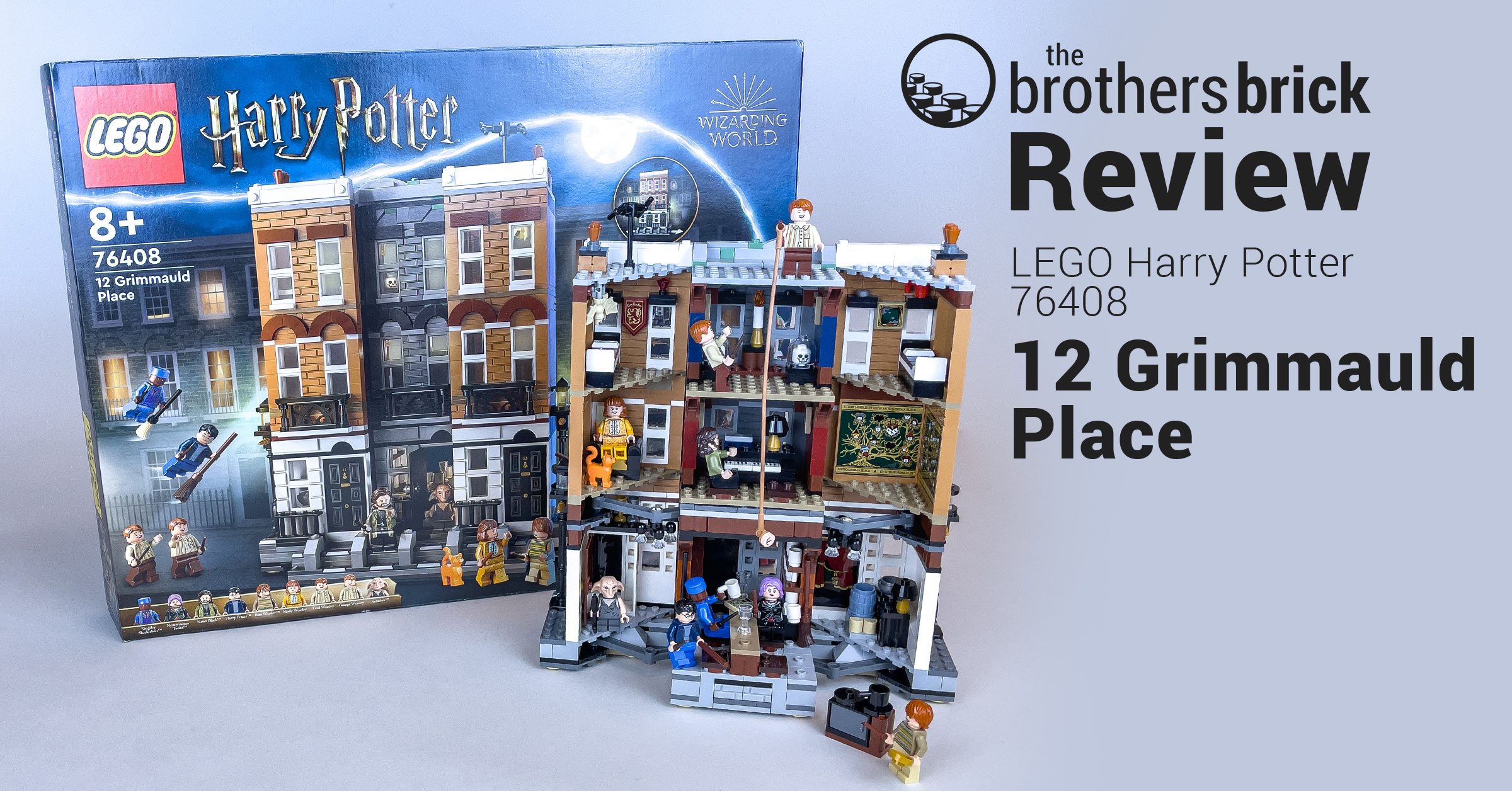 #6684 サクサ PLATIA 主装置 PT1000Std Set Review - #76408-1: 12 Grimmuald Place - Harry Potter — Bricks