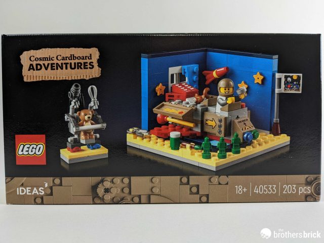 LEGO Ideas 40533 Cosmic Cardboard Adventures - A Boxy Gift with