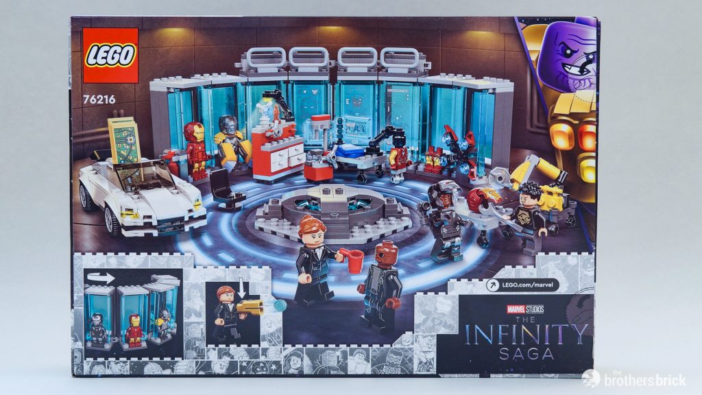 LEGO Marvel 76216 Iron Man Armory Review 02 uYf6JL - The Brothers