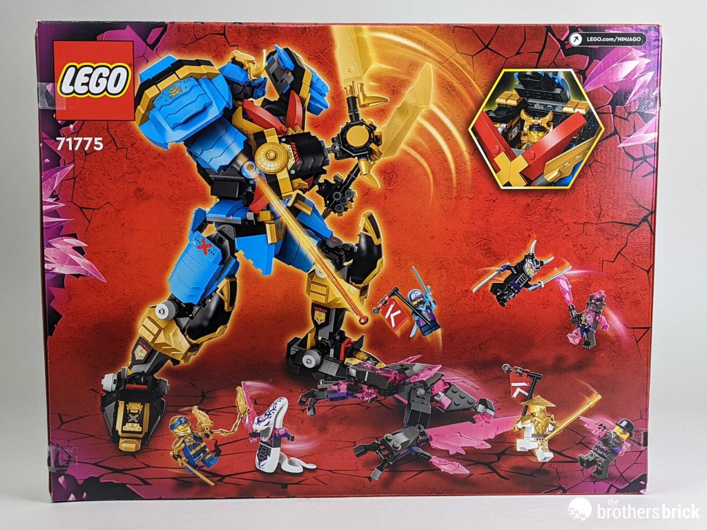 LEGO Ninjago 71775: Nya's Samurai X Mech - A Crystalized idea of a
