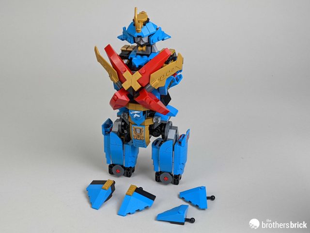 LEGO Ninjago 71775: Nya's Samurai X Mech - A Crystalized idea of a