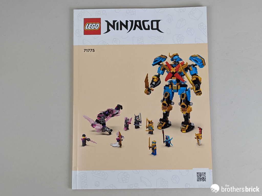 LEGO Ninjago 71775: Nya's Samurai X Mech - A Crystalized idea of a