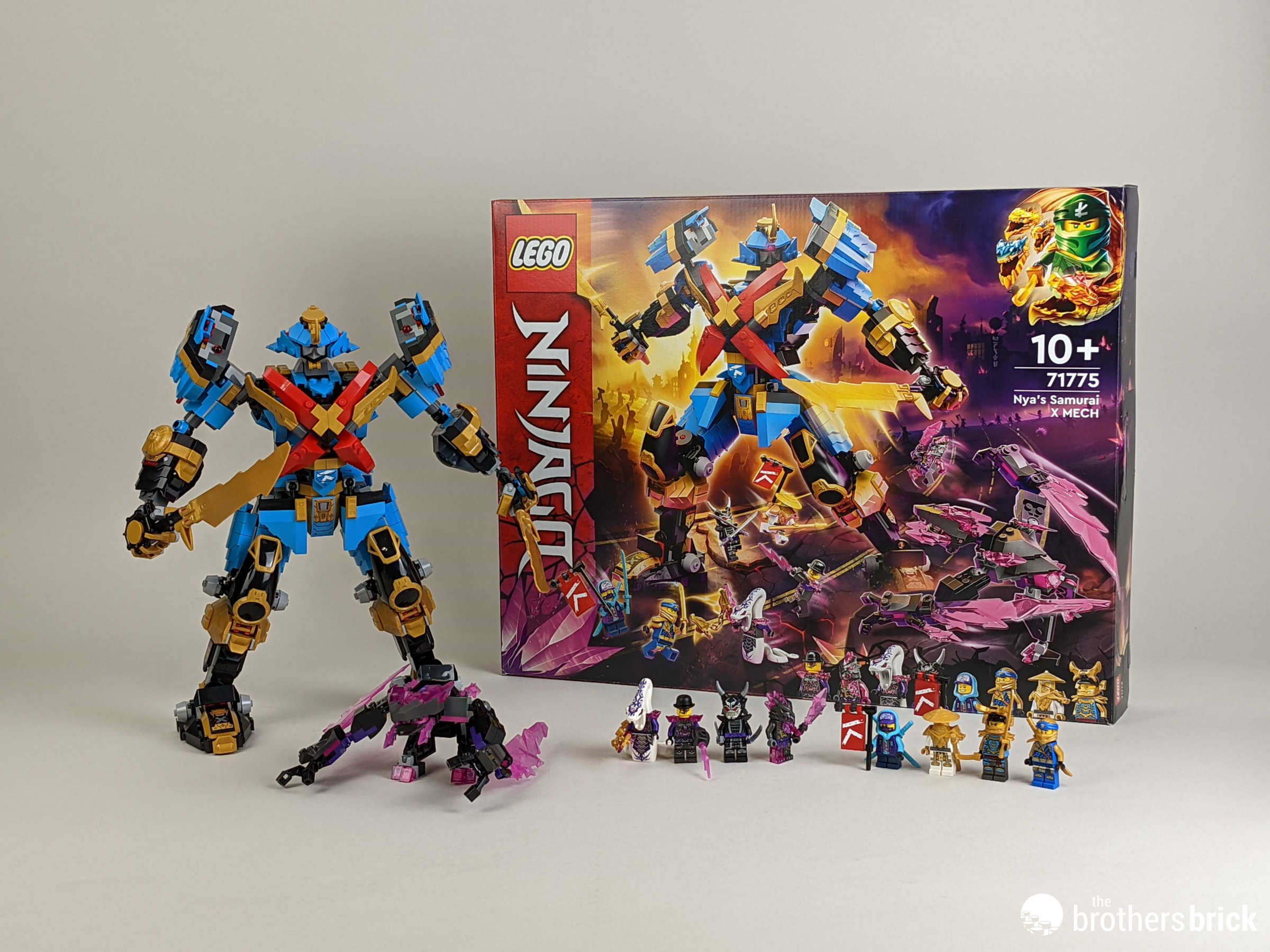 LEGO Ninjago 71775 Nya's Samurai X Mech - TBB Review -HQRBS - 87