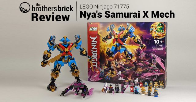 LEGO Ninjago 71775: Nya's Samurai X Mech - A Crystalized idea of a