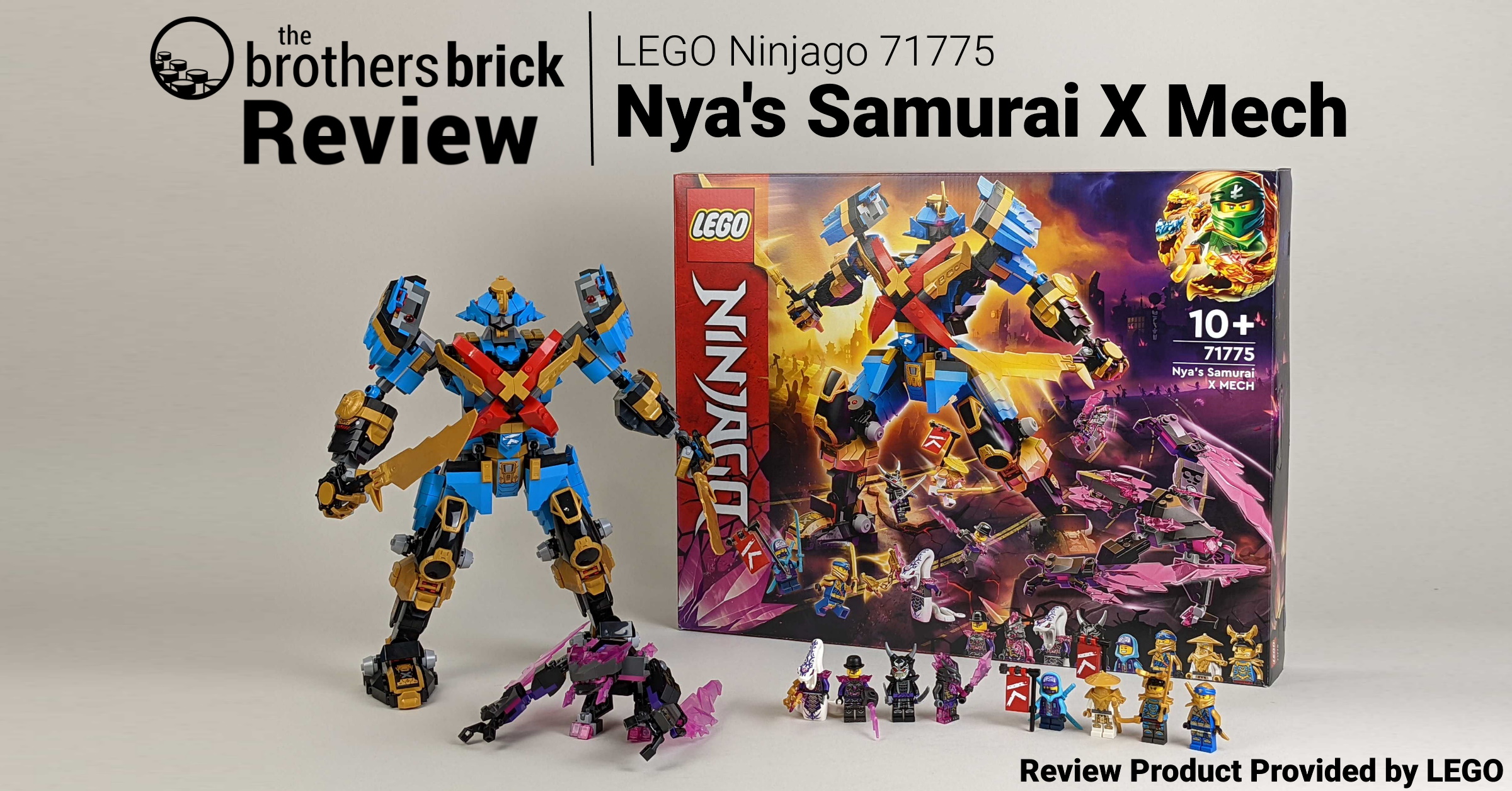 LEGO Ninjago 71775: Nya's Samurai X Mech - A Crystalized idea of a