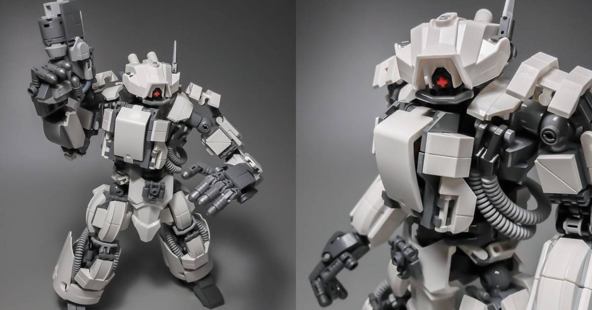 Chunky mech just wants a handshake - The Brothers Brick | The