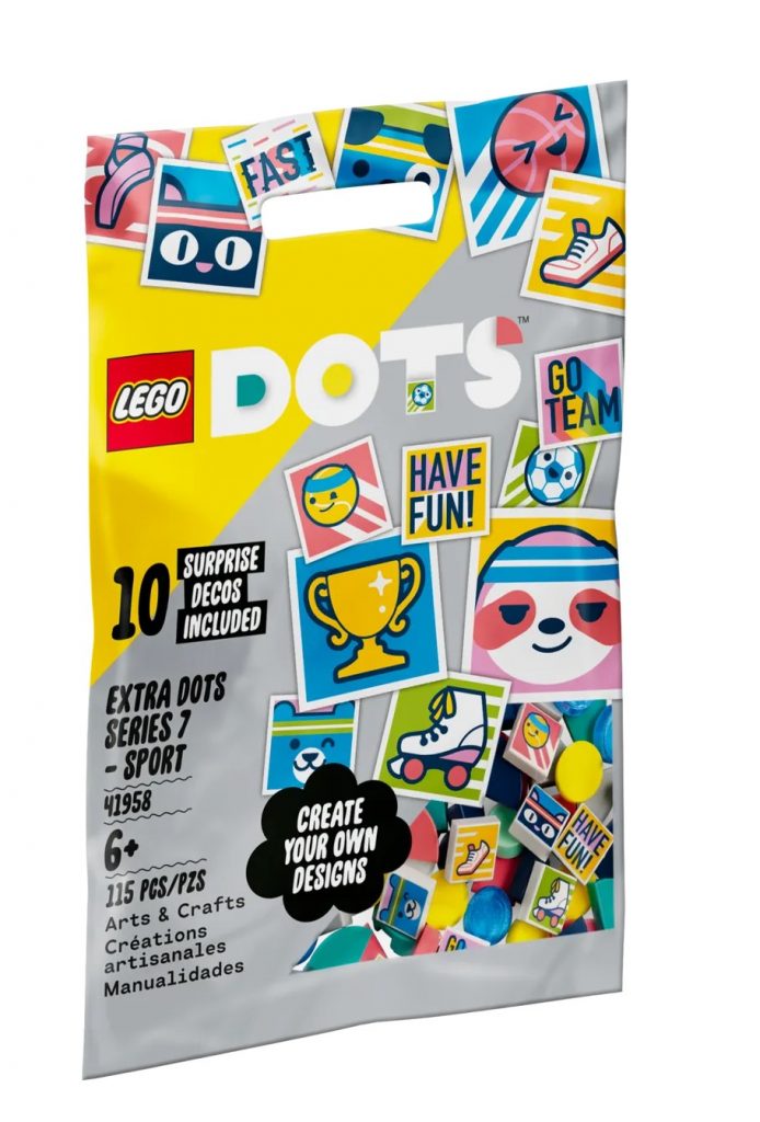 LEGO DOTS 41958: Extra DOTS Series 7 - SPORT [Review] - The
