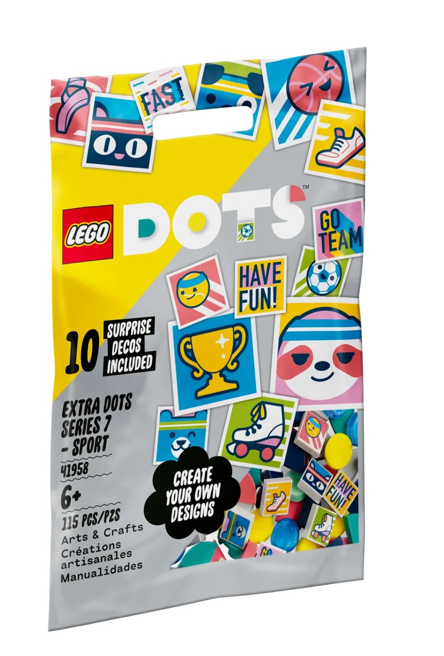 LEGO DOTS 41958: Extra DOTS Series 7 - SPORT [Review] - The