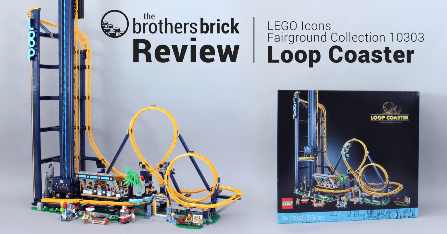 LEGO Icons Fairgrounds Collection 10303 Loop Coaster - next level fun ...