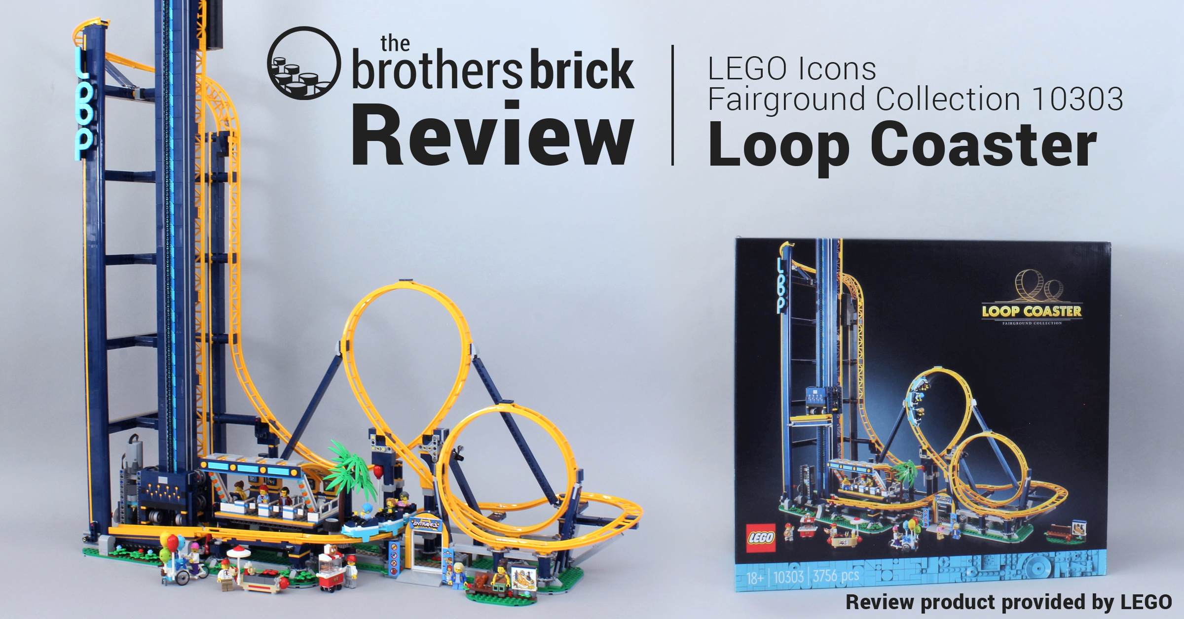 LEGO Icons Fairgrounds Collection 10303 Loop Coaster - next level