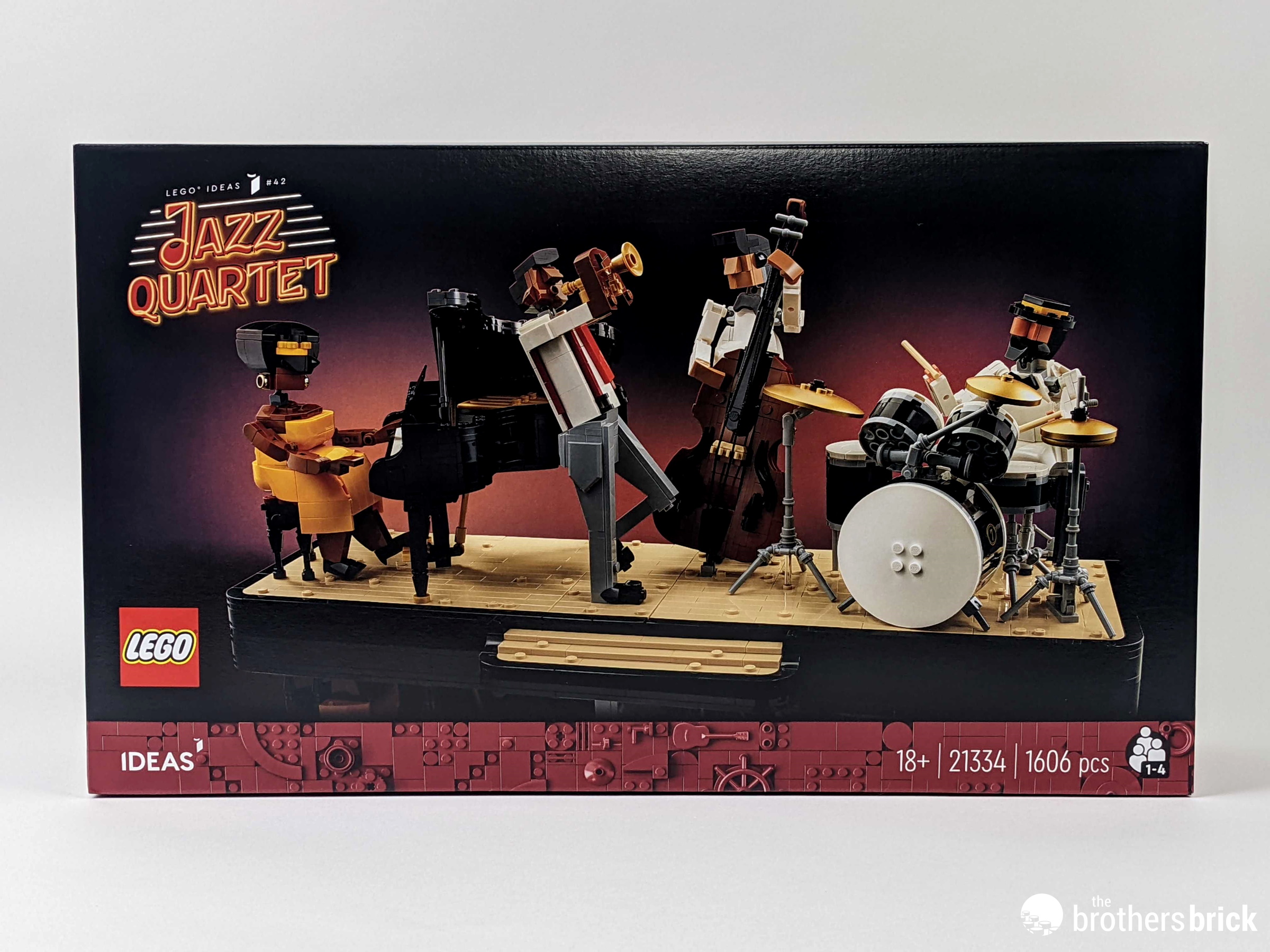 LEGO Ideas 21334: Jazz Quartet - Dig these crazy sounds, Daddy-O
